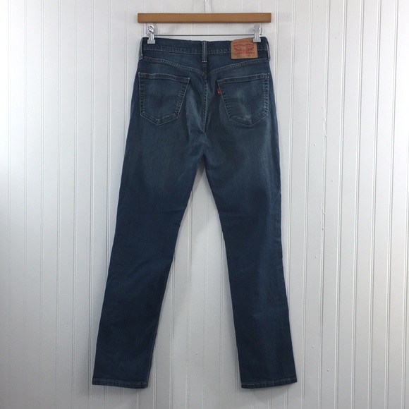 Levi's 541 Slim Straight Denim Jeans Medium Wash - Picture 3 of 11